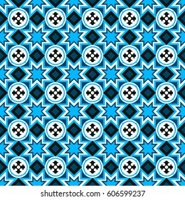 Seamless pattern for ceramica, background and much more