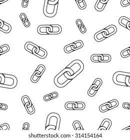 seamless pattern with chain