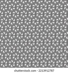 patrón sin fisuras de cadena, patrón sin fisuras en blanco y negro, vector de diseño de patrones de flores sin soldadura