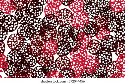 Seamless pattern. The chaos of pancakes. Random colored spots. Fashion camouflage.