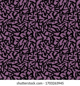 Diseño de rejilla de tiza, líneas de malva negra caóticas, diseño de rejilla abstracto de estilo escandinavo simple textura de fondo grunge. tendencia de la temporada. Se puede utilizar para telas de envoltura de regalo, papel tapiz. Vector