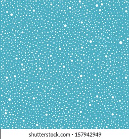 Seamless pattern with chaotic dots. Vector  texture 