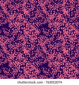 Seamless pattern with chaotic dots. Vector soft texture