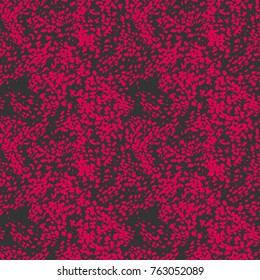 Seamless pattern with chaotic dots. Vector soft texture