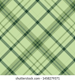 Seamless pattern in charming green colors for plaid, fabric, textile, clothes, tablecloth and other things. Vector image. 2