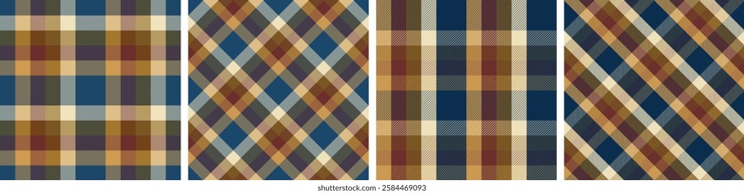 seamless pattern check design tartan plaid for dress gingham,flannel skirt, tablecloth other modern and fashion print.