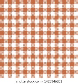 Seamless pattern check Vichy, vector  texture