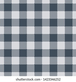 Seamless pattern check Vichy, vector  texture