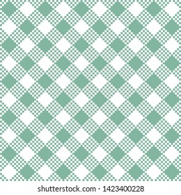 Seamless pattern check Vichy, vector  texture