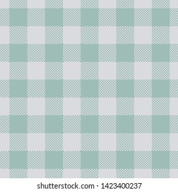 Seamless pattern check Vichy, vector  texture