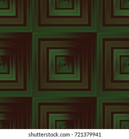 Seamless pattern. A checker picture made with a rough brush.