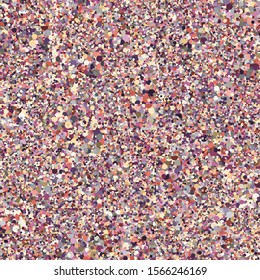 Seamless pattern. Checkered camouflage. Many shades. Chaos of colors. Fashionable texture.