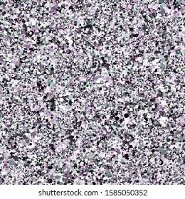 Seamless pattern. Checkered camouflage. Many shades. Chaos of colors. Fashionable texture.