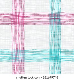 Seamless pattern of checkered cloth