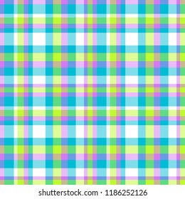 Seamless pattern. Checkered geometric wallpaper of the surface. Striped multicolored background. Pretty texture. Print for banners, flyers, t-shirts and textiles. Vintage and retro style
