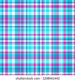 Seamless pattern. Checkered geometric wallpaper of the surface. Striped multicolored background. Pretty texture. Print for banners, flyers, t-shirts and textiles