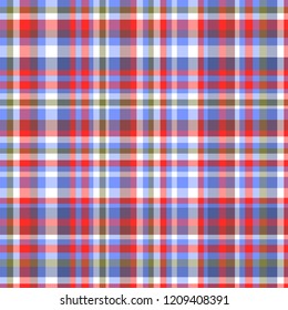 Seamless pattern. Checkered geometric wallpaper of the surface. Striped multicolored background. Vintage texture. Print for banners, flyers, t-shirts and textiles. Retro style