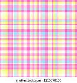 Seamless pattern. Checkered geometric wallpaper of the surface. Striped multicolored background. Vintage texture. Print for banners, flyers, t-shirts and textiles. Retro style