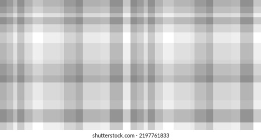 Seamless pattern. Checkered monochrome cloth texture