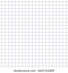 Seamless pattern of checkered paper. Minimalist vector background