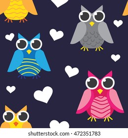 Seamless pattern in cheerful color.