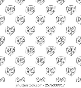Seamless pattern with cheese doodle for decorative print, wrapping paper, greeting cards, wallpaper and fabric