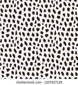 seamless pattern with cheetah skin. Animal print