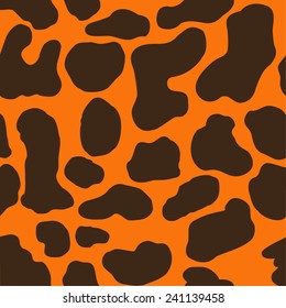 Seamless pattern of cheetah skins. Ideal for textile prints, background, wallpaper. 