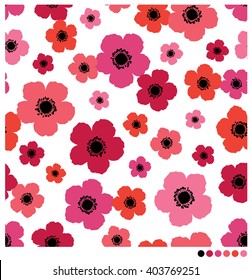 Seamless pattern of Cherry blossom  Sakura background
