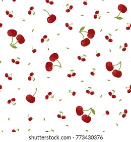 Cute Little Cherry Background Stock Illustration 1784340434 | Shutterstock