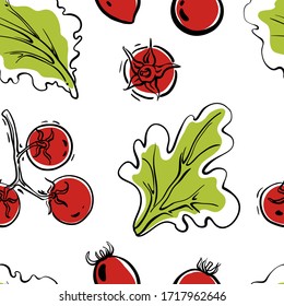 サラダ イラスト カラー 手描き のイラスト素材 画像 ベクター画像 Shutterstock