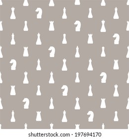 Seamless pattern of chess 