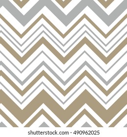 Seamless Pattern With Chevron Design