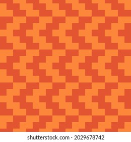 Nahtloses Muster. Hintergrund. Tapete mit traditioneller Architektur. Altes Motiv. Manji-Mosaik. Orientalische Ornamente. Geometrisches Digitalpapier. Ethnische Textilindustrie