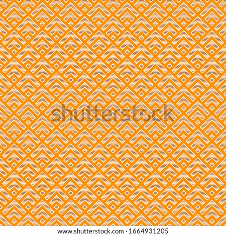 Seamless pattern. Chevrons, checks ornament. Curves, squares backdrop. Folk wallpaper. Angle brackets, diamonds background. Tribal motif. Ethnic image. Digital paper, textile print, abstract. Vector