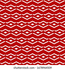 Seamless pattern. Chevrons, curves ornament. Folk background. Ethnic motif. Angle brackets, figures backdrop. Digital paper, textile print, web design, abstract illustration. Vector wallpaper
