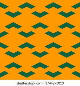 Seamless pattern. Chevrons ornament. Curves wallpaper. Angle brackets backdrop. Folk background. Ethnic motif. Digital paper, textile print, abstract image. Vector art.