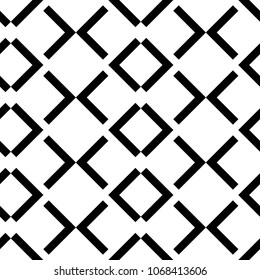 Seamless pattern with chevrons ornament. Repeated angle brackets wallpaper. Chevron shapes motif. Zigzag image. Jagged triangular waves background. Digital paper with curves for textile print. Vector.