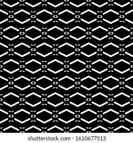 Seamless pattern. Chevrons, parallelograms ornament. Folk wallpaper. Simple shapes background. Geometric backdrop. Digital paper, textile print, web design, abstract. Ethnic motif. Vector artwork