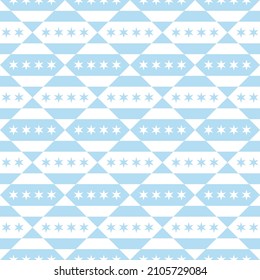 seamless pattern of chicago city flag. vector illustration. print, book cover, wrapping paper, decoration, banner and etc