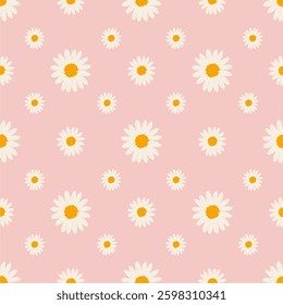 Seamless pattern with chicken and egg