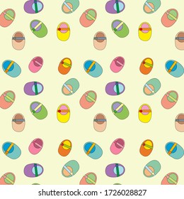 Wide Variety Gemstones Seamless Pattern Eps Stock Vector (Royalty Free ...