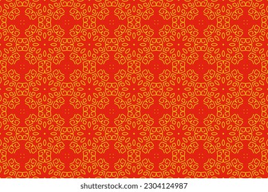 Seamless pattern for chinese new year decoration.