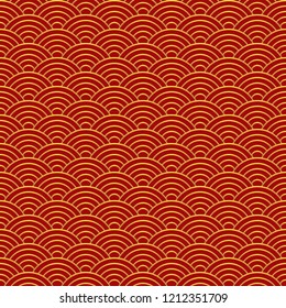 Seamless pattern in chinese style.