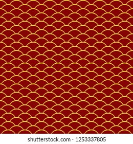 Seamless pattern in chinese style.