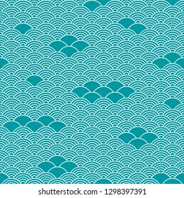 Seamless pattern in chinese style.