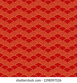 Seamless pattern in chinese style.