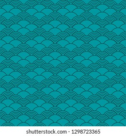 Seamless pattern in chinese style.