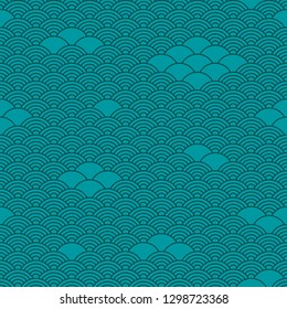Seamless pattern in chinese style.