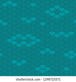 Seamless pattern in chinese style.